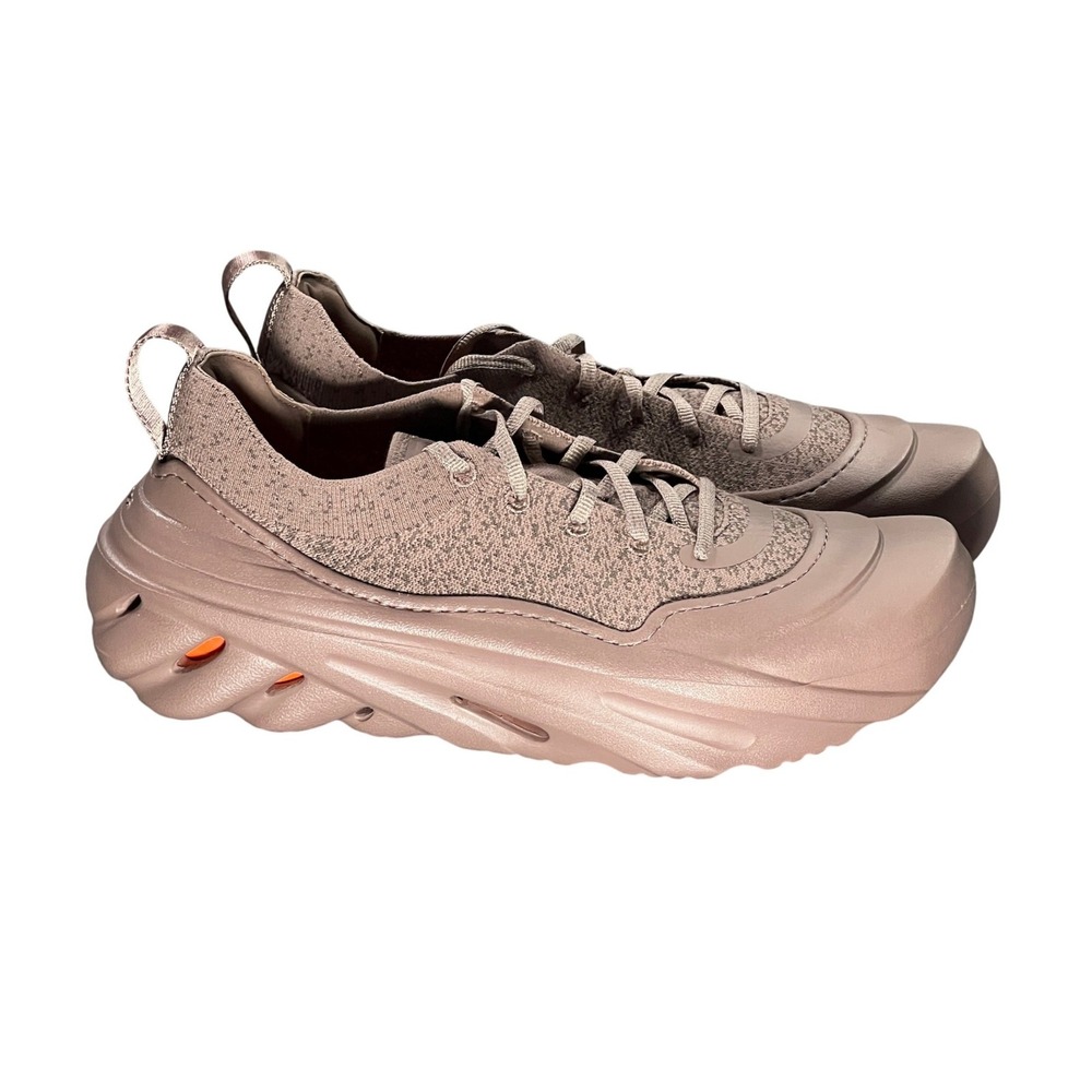 Crocs Echo Surge Sneakers Men's 11 Truffle Multi Knit Low Top Shoes‎ 210079-0LG